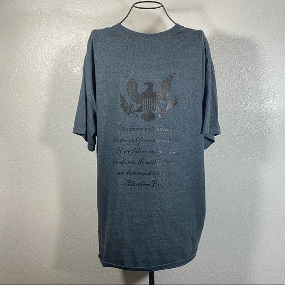 Patriot Apparel grey T shirt size XL - Picture 1 of 4